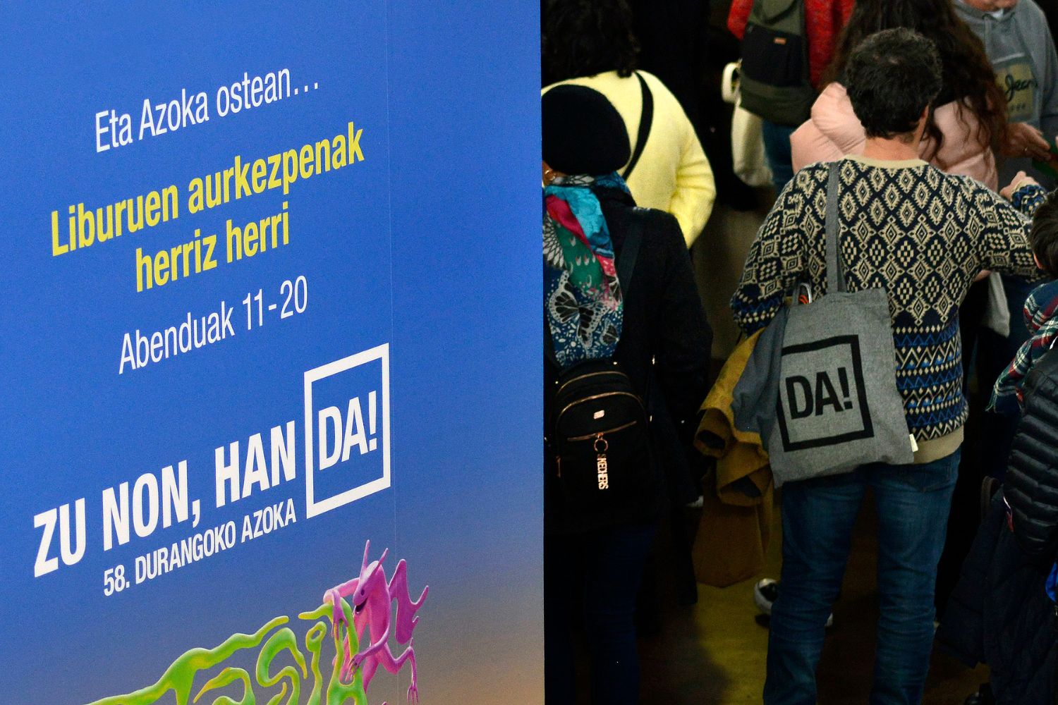 Zu non han DA!: 27 liburu aurkezpen Euskal Herriko saltokietan
